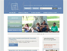 Tablet Screenshot of amiusa.org